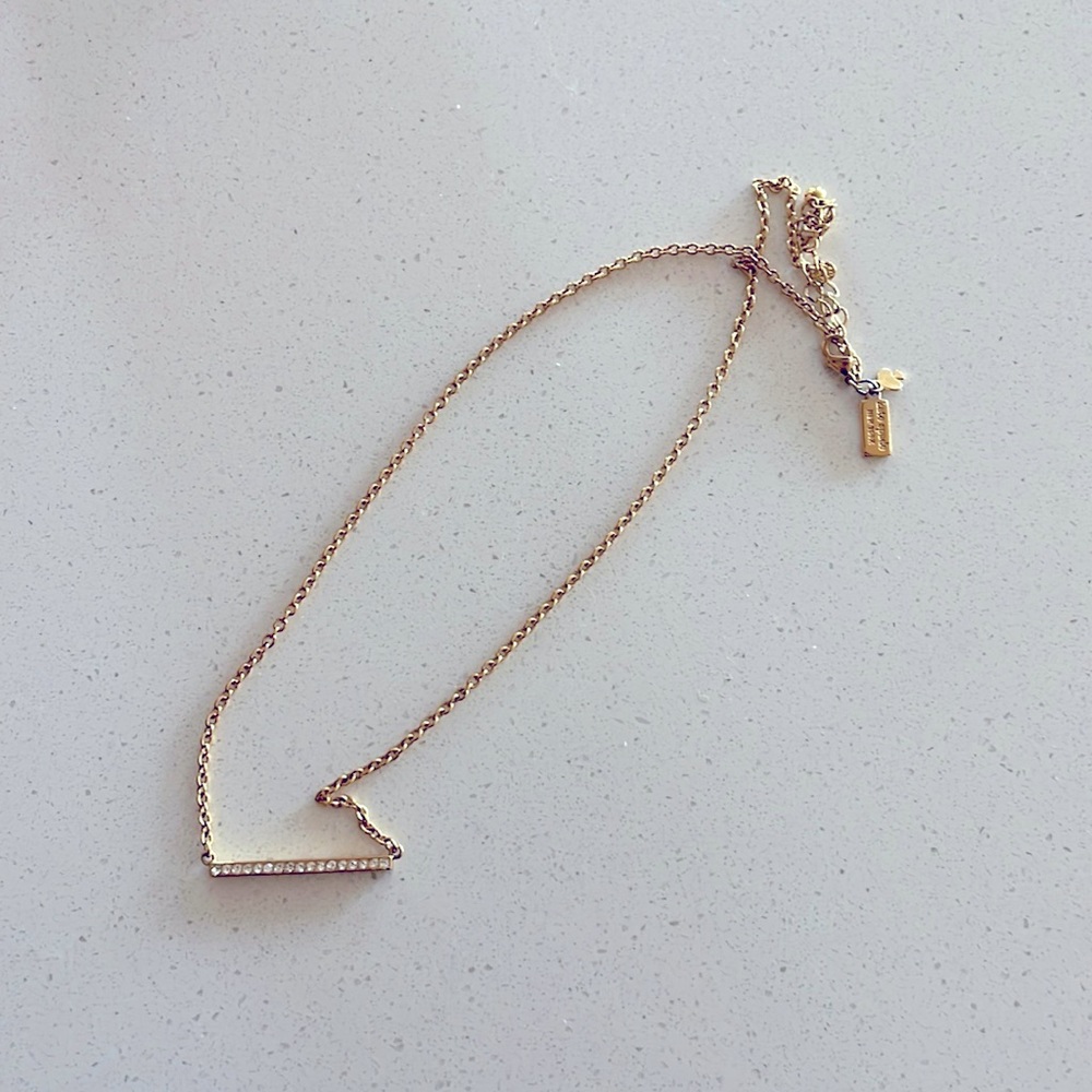 Kate spade bar necklace